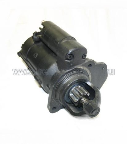 Стартер Prestolite двигатель Cummins ISBe 185, 210, 270, 285 10 зубьев 24V 6кВт 4992135 - фото 1