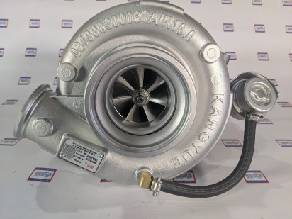 Турбокомпрессор ЕВРО-4,5 Kangyue Technology / JP100 (ан. Schwitzer S300G, одна турбина на КАМАЗ) " 45104111826590 - фото 2